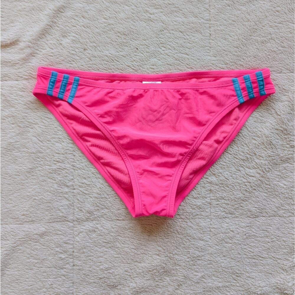 Adidas Sport Neon Pink Hipster Bikini Swim Bottoms